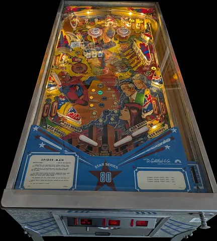 Spider-Man playfield
