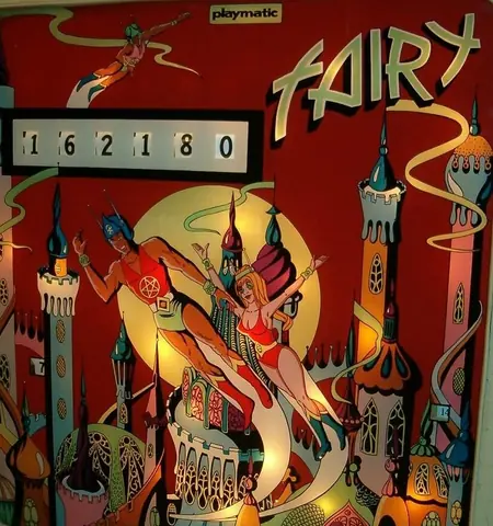 Fantasy / Fairy backglass