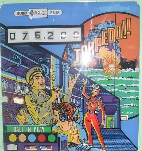 Torpedo!! backglass