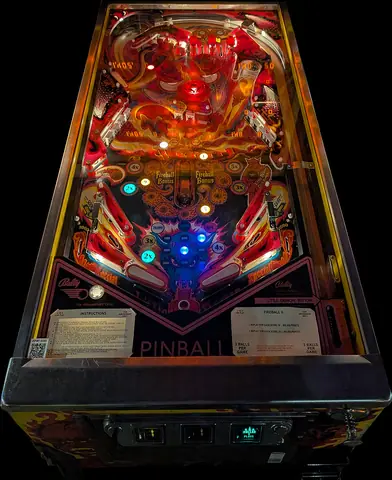 Fireball II playfield