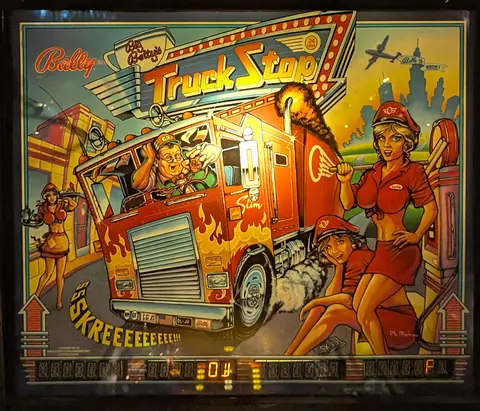 Truck Stop backglass