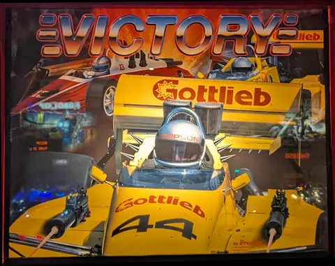 Victory backglass