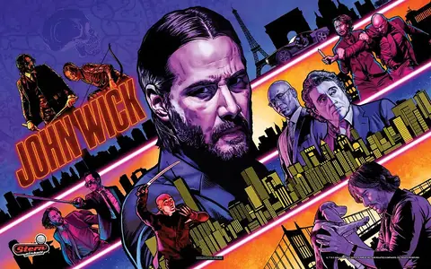 John Wick (Premium) backglass