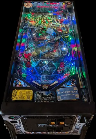 The Avengers playfield