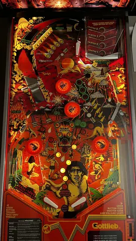 Volcano playfield