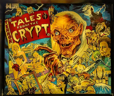 Tales from the Crypt backglass