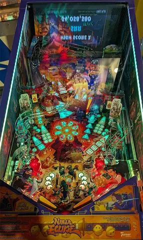 Ninja Eclipse playfield