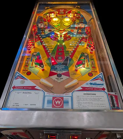 Grand Prix playfield