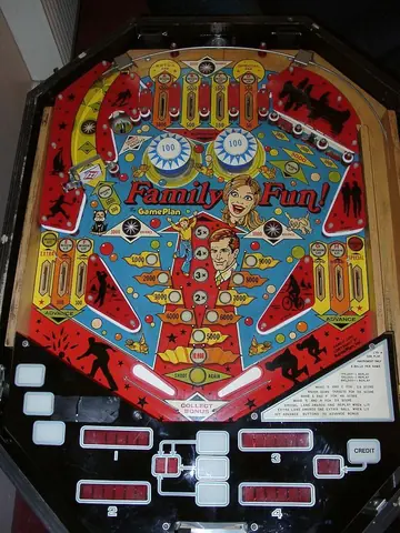 Family Fun! / Star Strip backglass