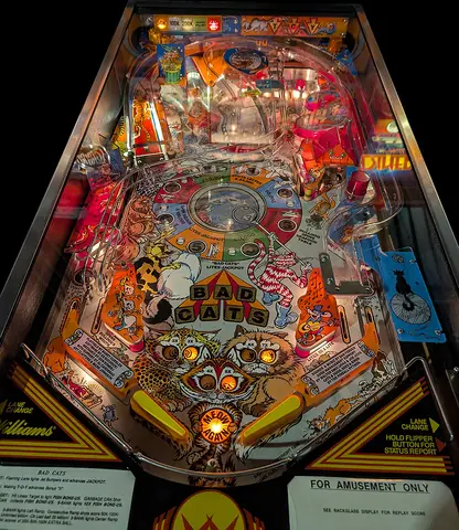 Bad Cats playfield