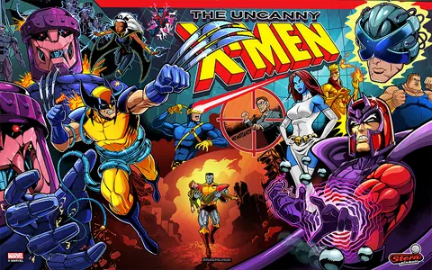 The Uncanny X-Men (Premium) backglass