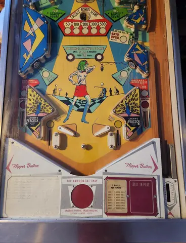 Twinky playfield