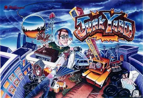 Junk Yard backglass