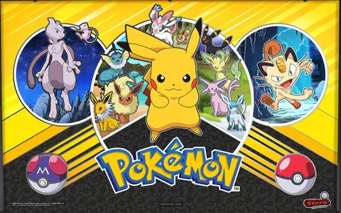Pokémon backglass