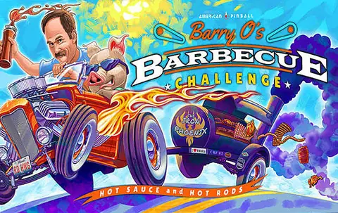 Barry O's Barbeque Challenge backglass