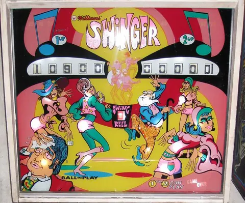 Fun-Fest / Swinger backglass