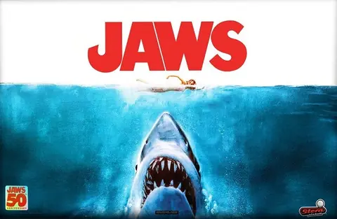 Jaws (50th anniversary) backglass