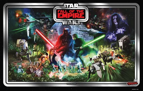 Star Wars: Fall of the Empire (Pro) backglass