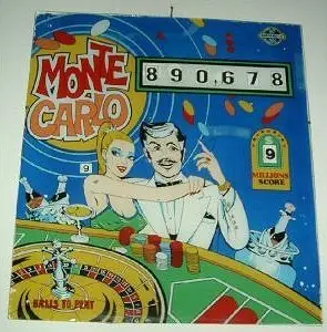 Monte Carlo backglass