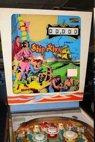 Buccaneer / Ship Ahoy / High Seas backglass