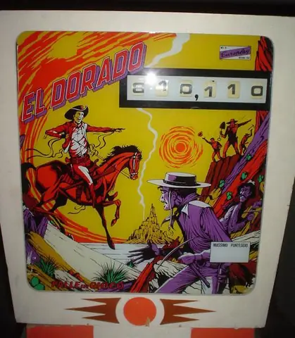 El Dorado backglass