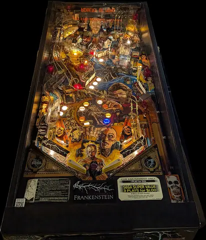Mary Shelley's Frankenstein playfield