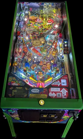 Teenage Mutant Ninja Turtles playfield