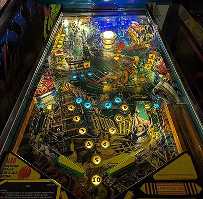 Shark playfield