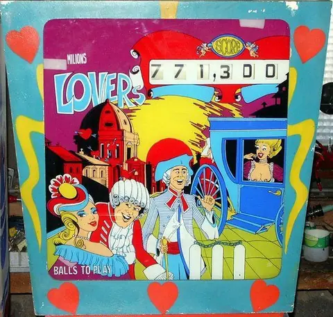 Lovers backglass