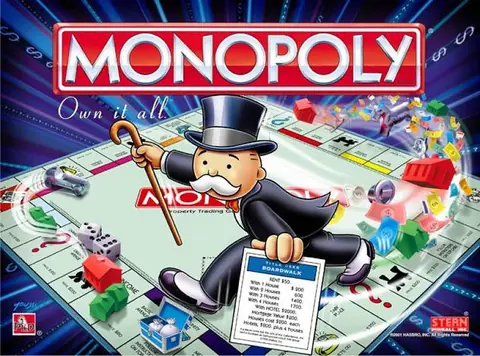 Monopoly backglass