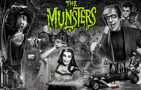 The Munsters (Premium) backglass