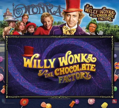 Willy Wonka & The Chocolate Factory (CE) backglass