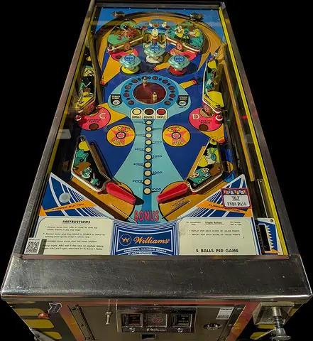 Triple Action / Star Action playfield