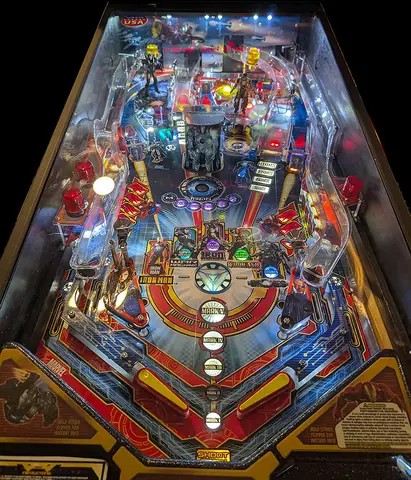 Iron Man playfield