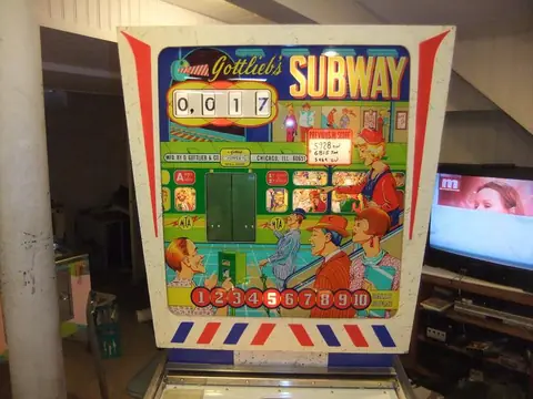 Subway / Cross Town backglass