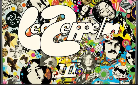 Led Zeppelin (Pro) backglass