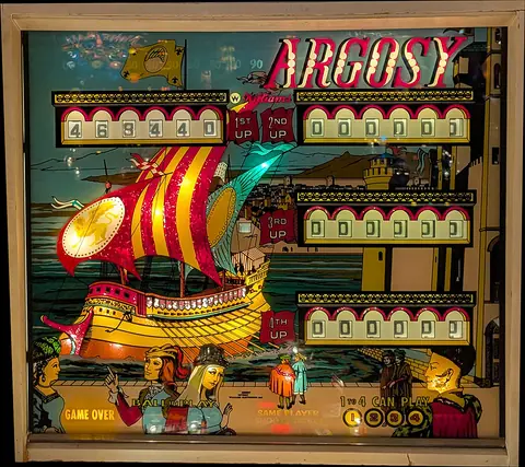 Argosy backglass
