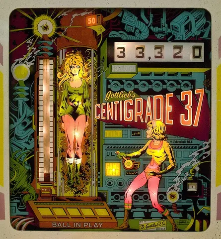 Centigrade 37 backglass
