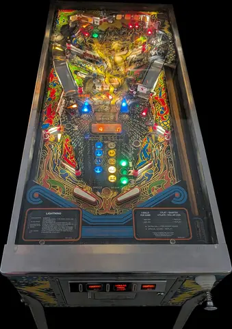 Lightning playfield