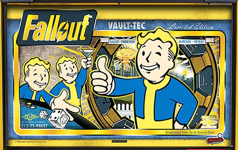 Fallout backglass