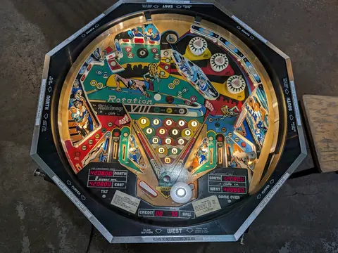Rotation VIII playfield