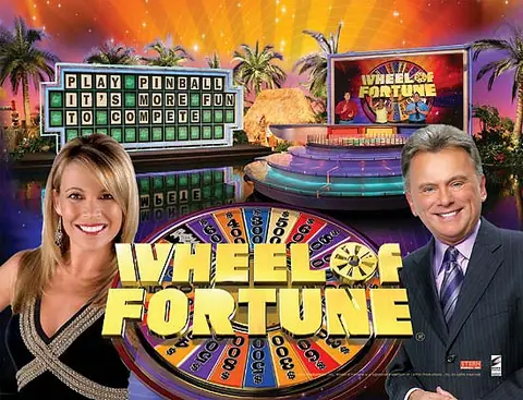 Wheel of Fortune backglass