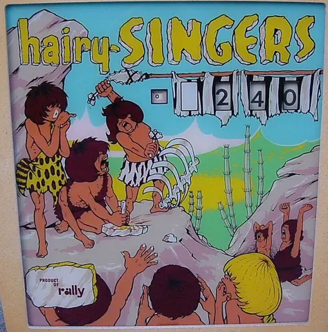 Hairy Singers backglass