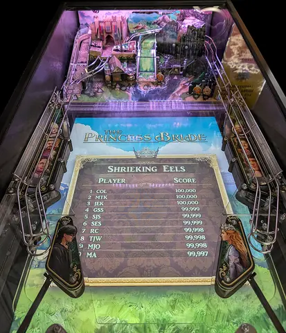 The Princess Bride playfield