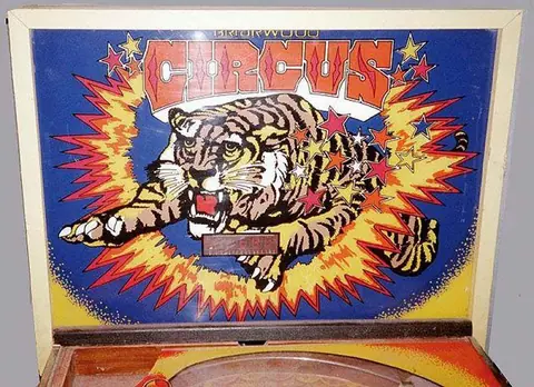 Circus backglass