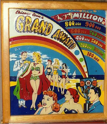 Grand Award backglass