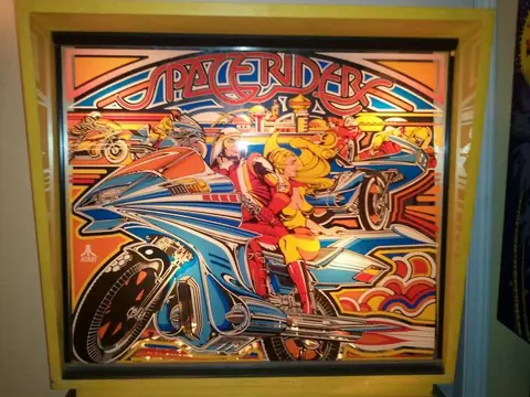 Space Riders backglass