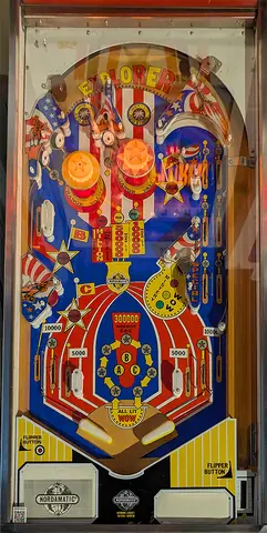 Explorer playfield