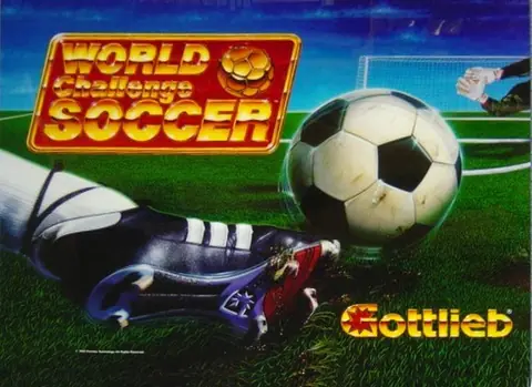 World Challenge Soccer backglass