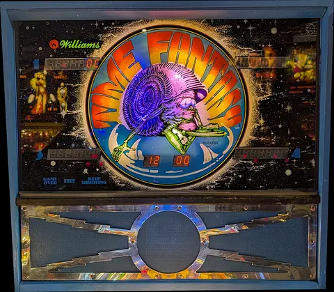 Time Fantasy backglass